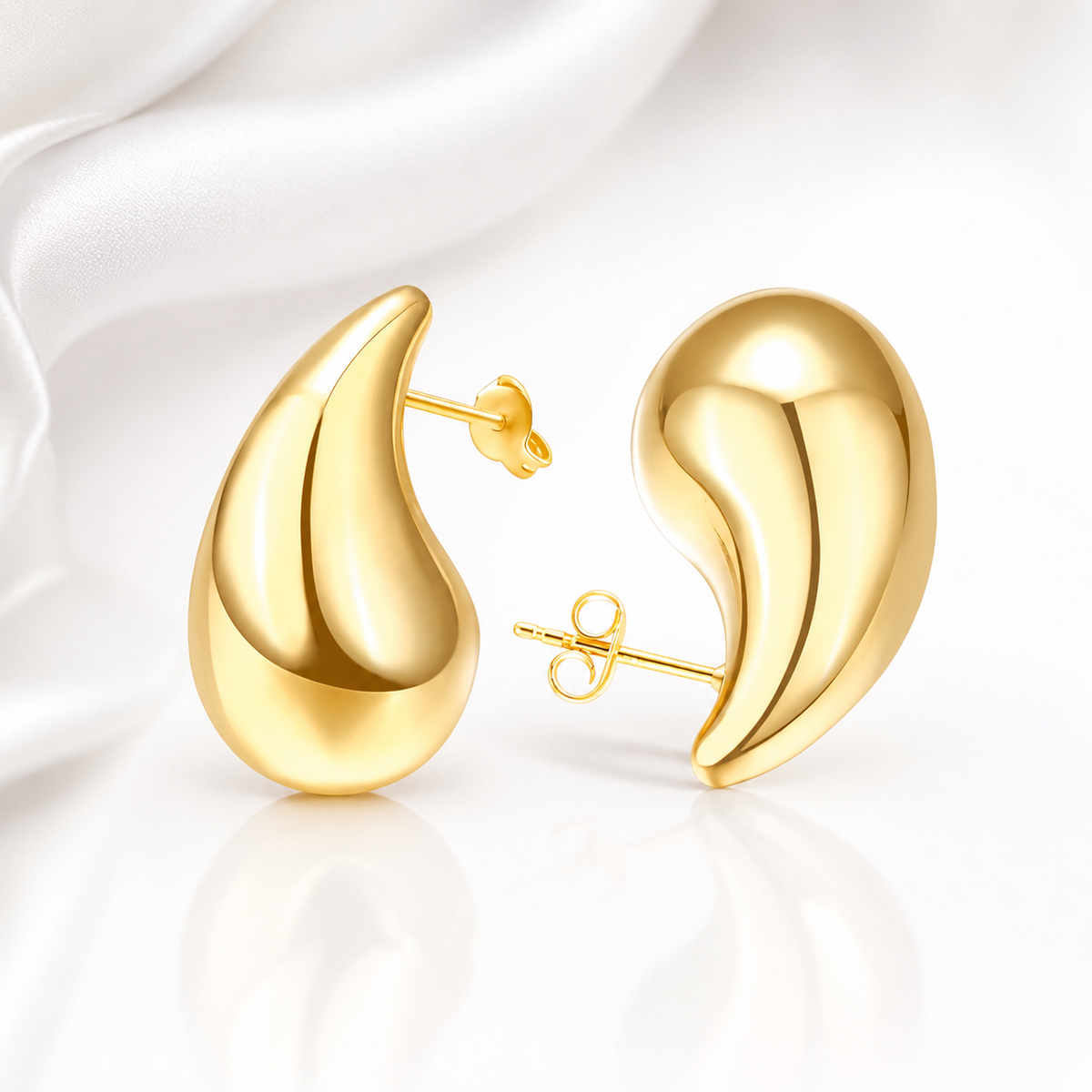 Aretes Gota Dorada